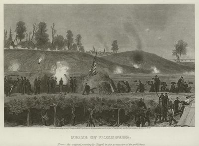 Belejring af Vicksburg, 1863 af Alonzo Chappel